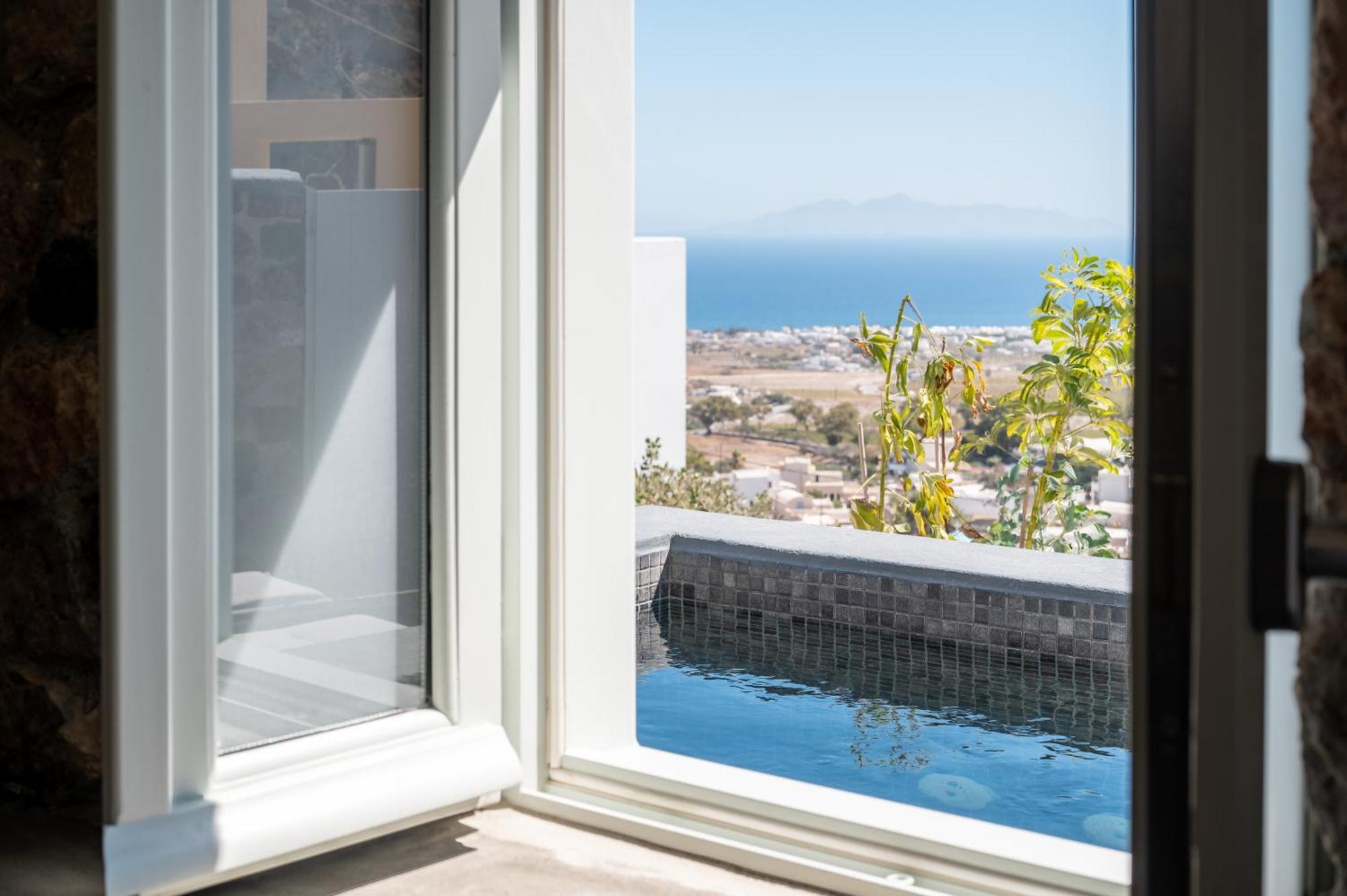 Geminos Complex Villas Kamari  Exterior photo